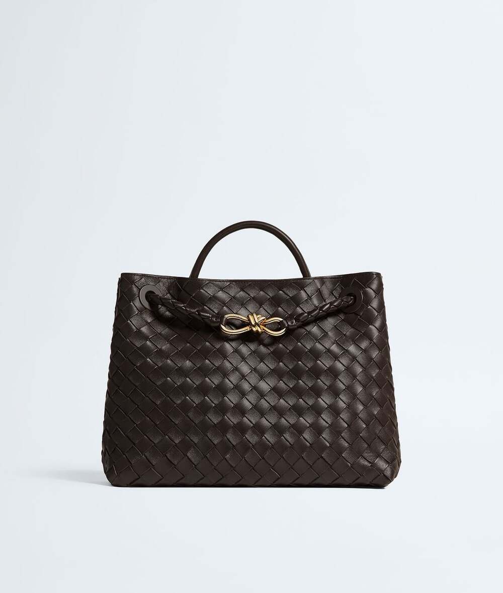 Bottega Veneta Medium Andiamo Intrecciato Shoulder Bag